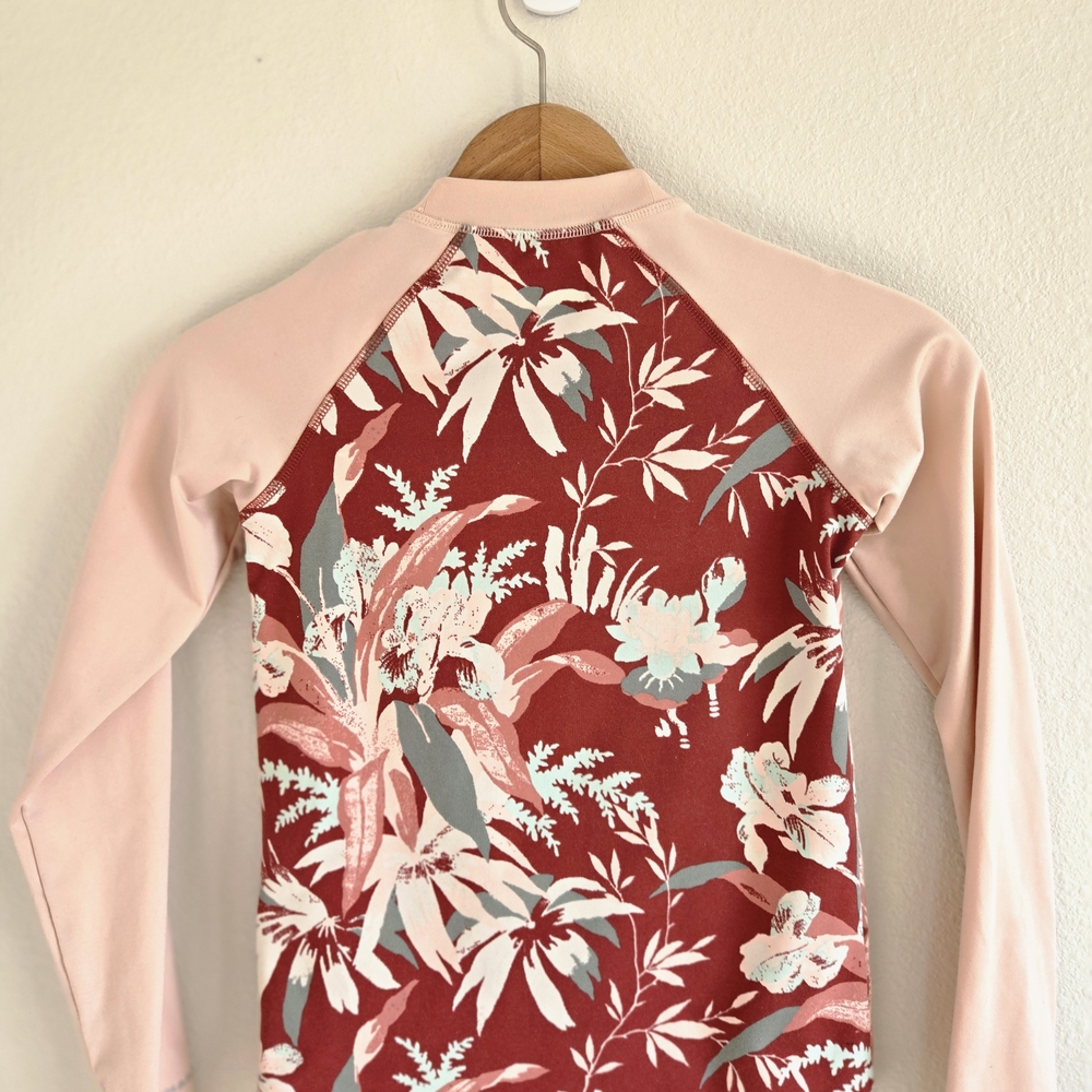 Columbia Floral Rash Guard Top - Picture 4 of 7